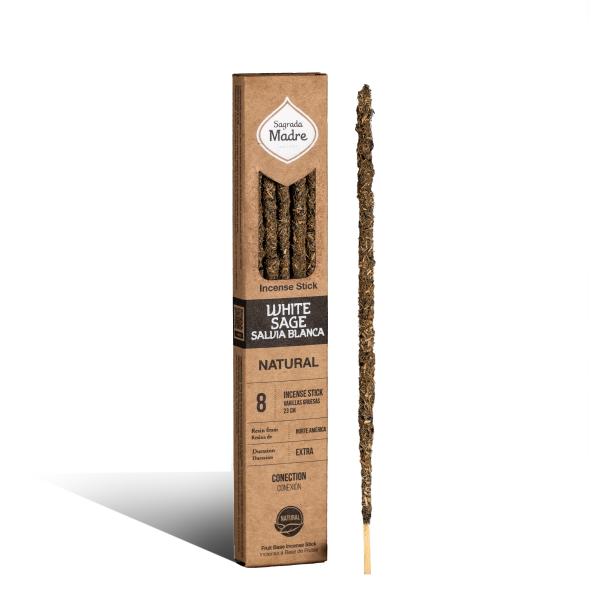 Weißer Salbei - Natural Räucherstäbchen Sagrada Madre